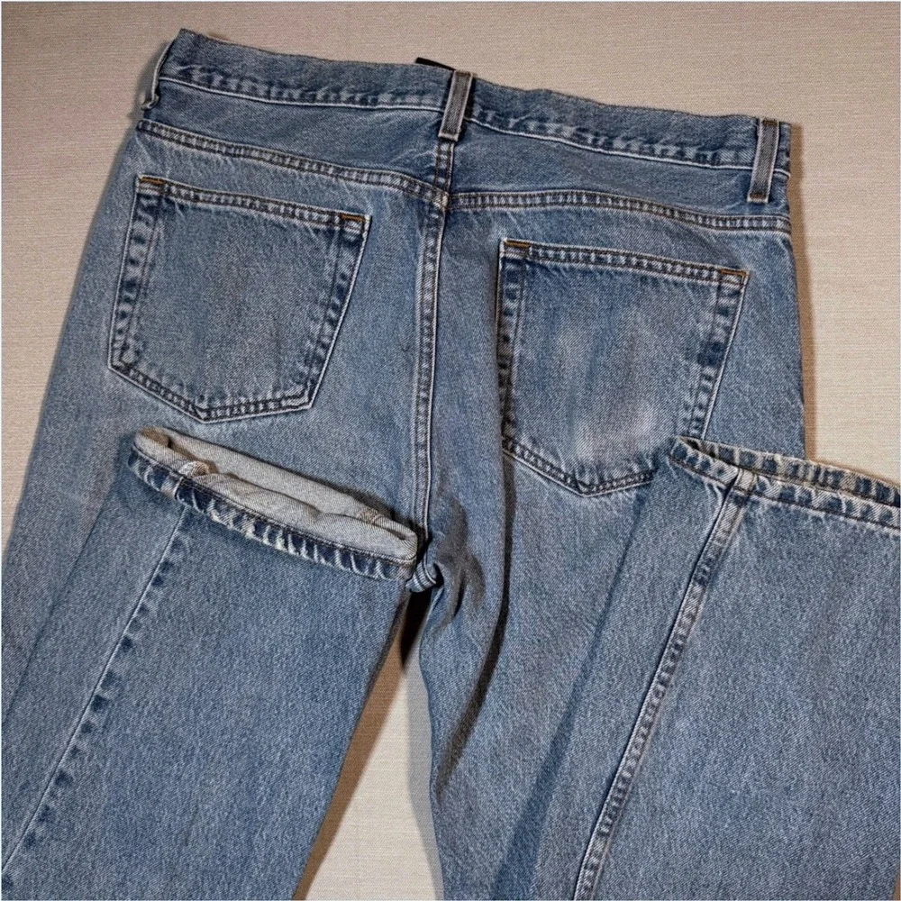 Faded Glory Medium Wash Straight Leg Jeans 34x32‎ Vintage 00s y2k Blue Denim